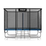  Trampolina ogrodowa prostokątna 12x8ft/366x244cm z siatką zewnętrzną i drabinką Neo-Sport