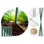 Tunel ogrodowy 3 x 4,5 m (13,5m2) biały Plonos