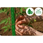 Tyczki do roślin 150 cm Plonos PL-940 zielone 10szt 