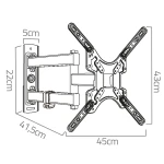 Uchwyt do telewizora 17-56 cali Humberg 30 kg