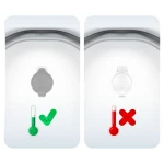 Wanienka składana dla dzieci, niemowląt z termometrem i wkładką Ricokids RK-287 biało-szara