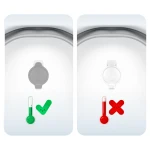 Wanienka składana dla dzieci, niemowląt ze stelażem, termometrem i wkładką Ricokids RK-287 biało-szara