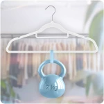 Welurowe wieszaki na ubrania 20szt MS-859 Massido