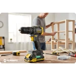 Wiertarko-wkrętarka akumulatorowa z udarem Humberg 21V HM-432