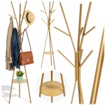 Wieszak na ubrania metalowy z półką stojący Massido MS-869