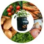 Worek do uprawy warzyw 43 l Plonos PL-964