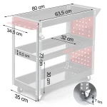 Wózek narzędziowy warsztatowy Humberg HM-515