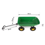 Wózek ogrodowy wywrotka 52L Humberg 4870