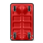 Wózek transportowy platformowy HM-506 czarno-czerwony