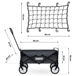 Wózek transportowy, składany z siatką 80L Humberg HM-511