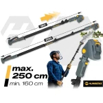 Wysięgnik do piły przedłużka pilarki gałęziówki regulacja długości 160-250 cm Humberg HM-422