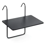 Wytrzymały stolik balkonowy 60x43cm składany Sofotel SO-982 czarny