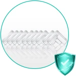 Zabezpieczenie na narożniki Ricokids 798400 10 szt przeźroczyste 