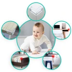 Zabezpieczenie na narożniki Ricokids 798400 10 szt przeźroczyste 