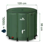 Zbiornik na deszczówkę 1000 l Plonos PL-523
