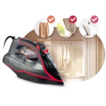 Żelazko parowe 2600W Berdsen BD-331 ceramiczna powłoka praca w pionie