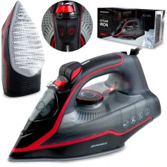 Żelazko parowe 2600W Berdsen BD-331 ceramiczna powłoka praca w pionie