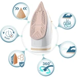 Żelazko parowe 3000W Berdsen BD-330 ceramiczna powłoka praca w pionie