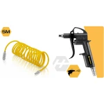 Zestaw narzędzi pneumatycznych 6 elementów do kompresora sprężarki Humberbg HM-256