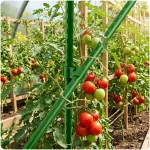 Złączki do tyczek 11mm typu 2 do pomidorów roślin Plonos PL-941 zielone 10szt 