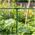 Złączki do tyczek 11mm typu 3 do pomidorów roślin Plonos PL-941 zielone 4szt 