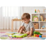 Znikopis tablica magnetyczna układanka stolik dla dzieci tangram Ricokids RK-823