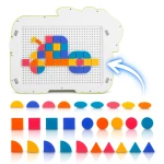 Znikopis tablica magnetyczna układanka stolik dla dzieci tangram Ricokids RK-823