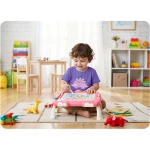 Znikopis tablica magnetyczna układanka stolik dla dzieci tangram Ricokids RK-823